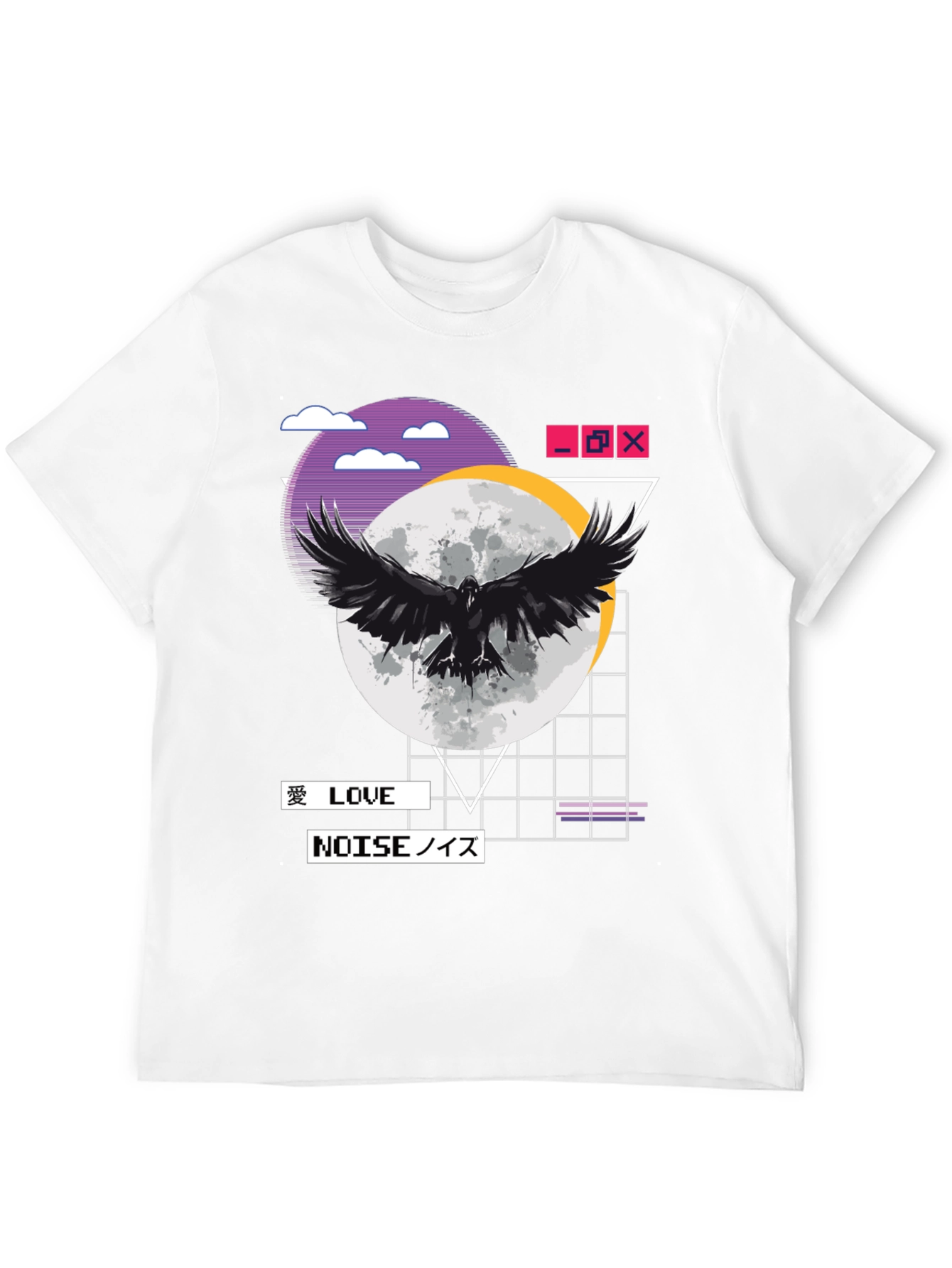 Raven Moon Graphic Tee - Love & Noise