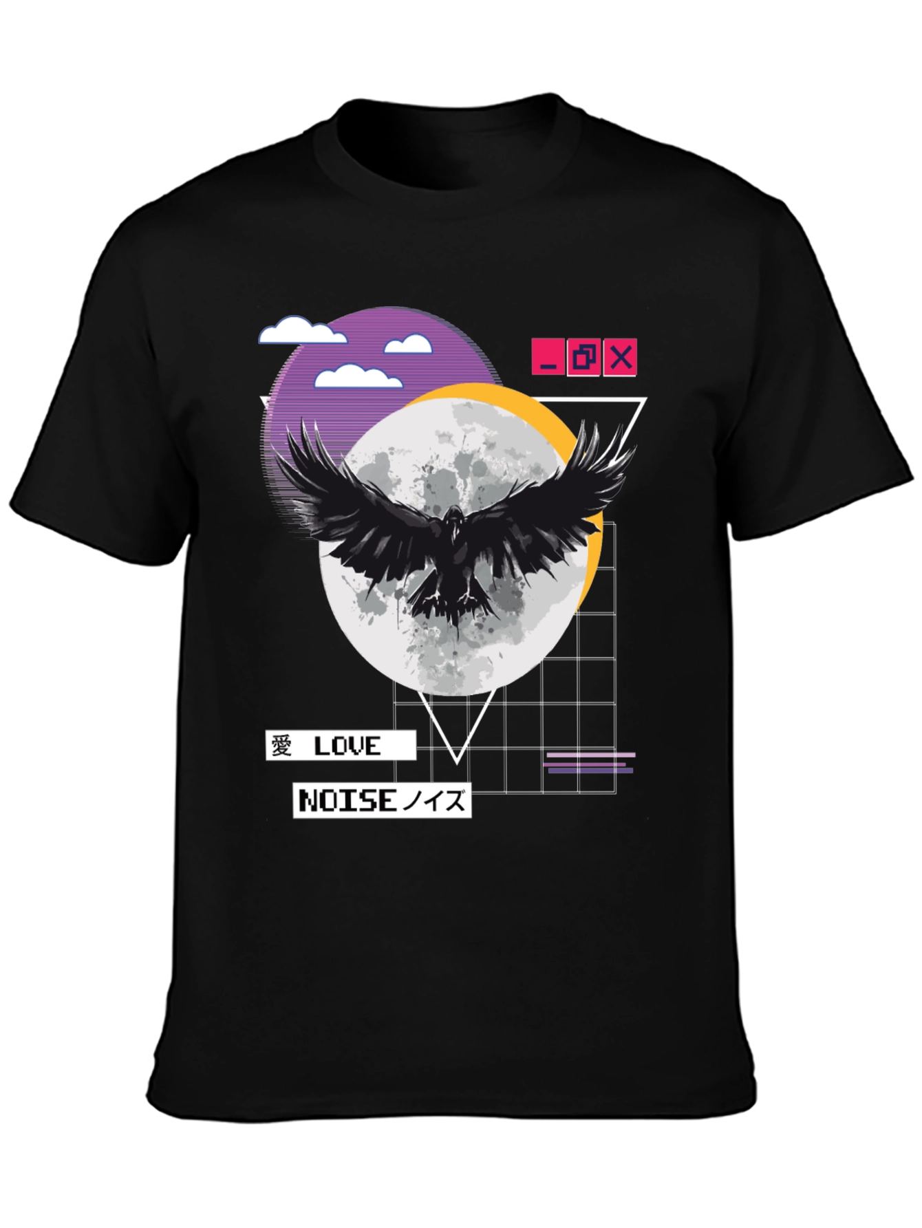 Raven Moon Graphic Tee - Love & Noise