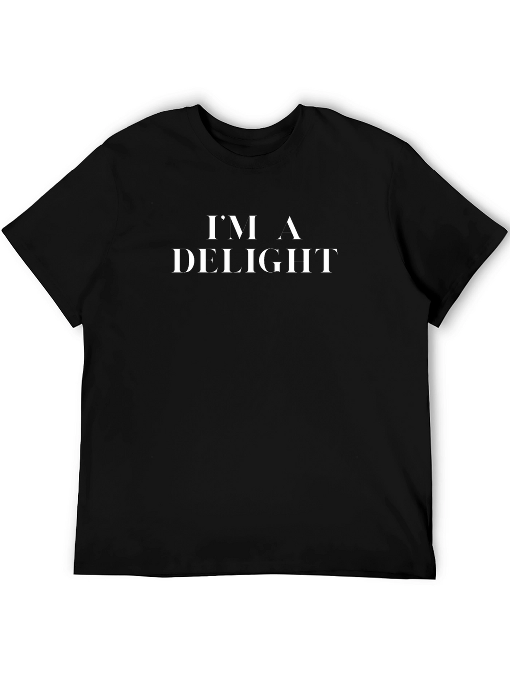 Im A Delight Black T-Shirt