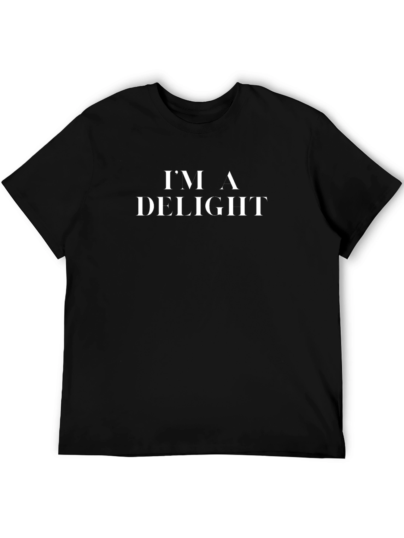 Im A Delight Black T-Shirt