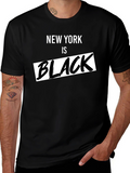 New York is Black Graphic Tee