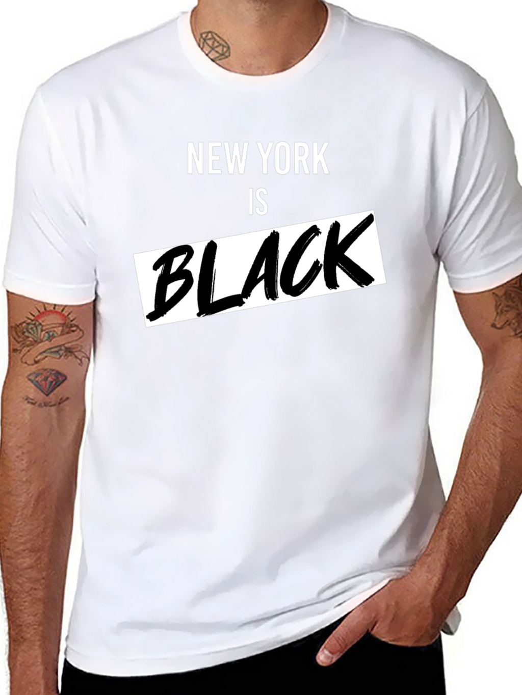 New York is Black Graphic Tee