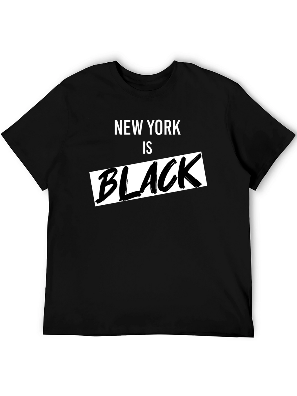 New York is Black Graphic Tee