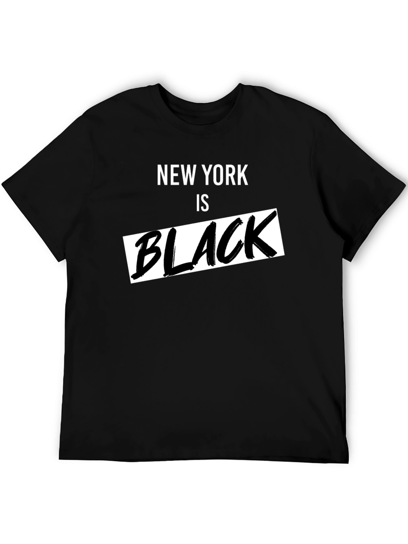 New York is Black Graphic Tee