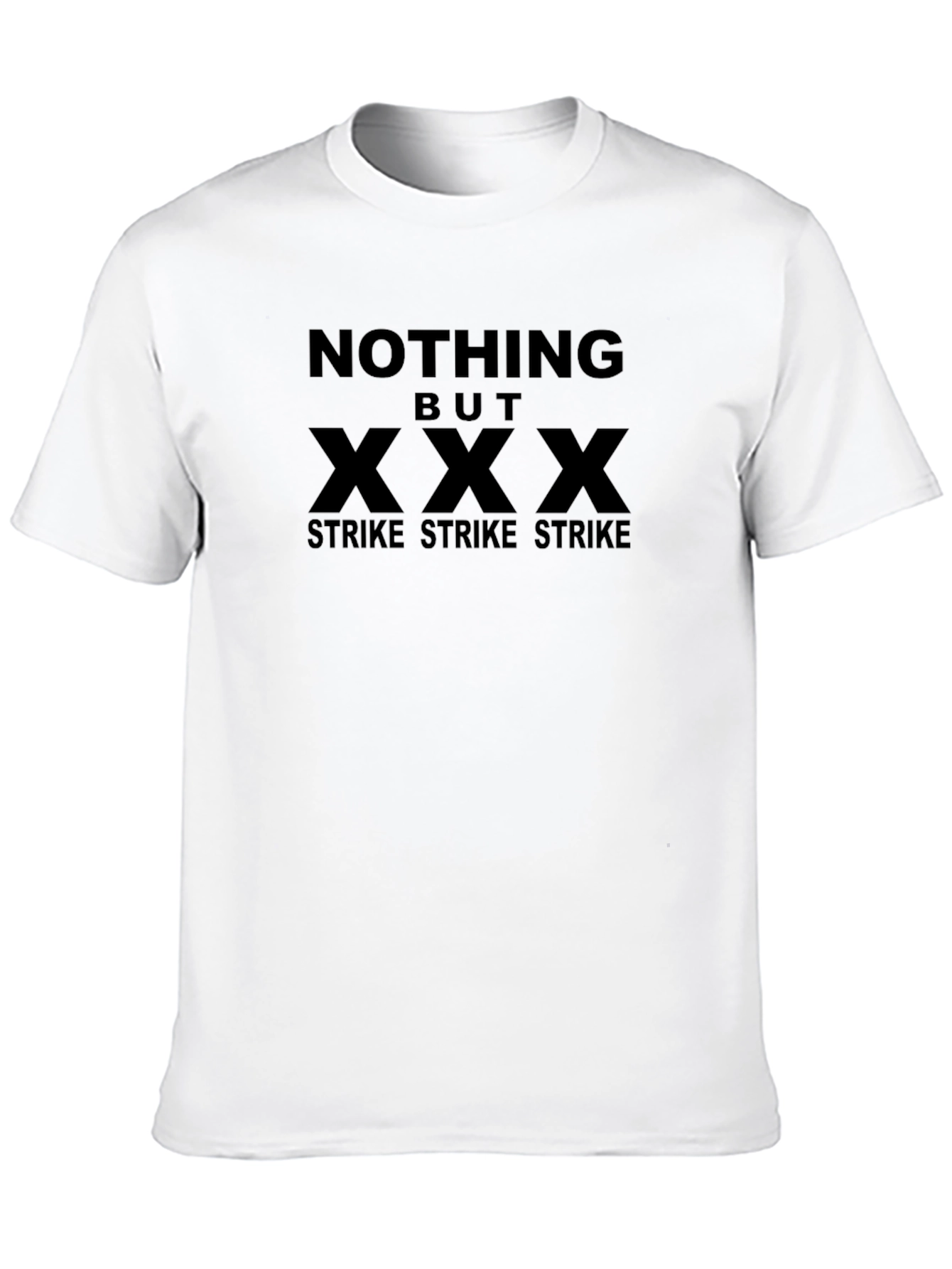 Nothing But XXX Strike T-Shirt - Mens Black Tee
