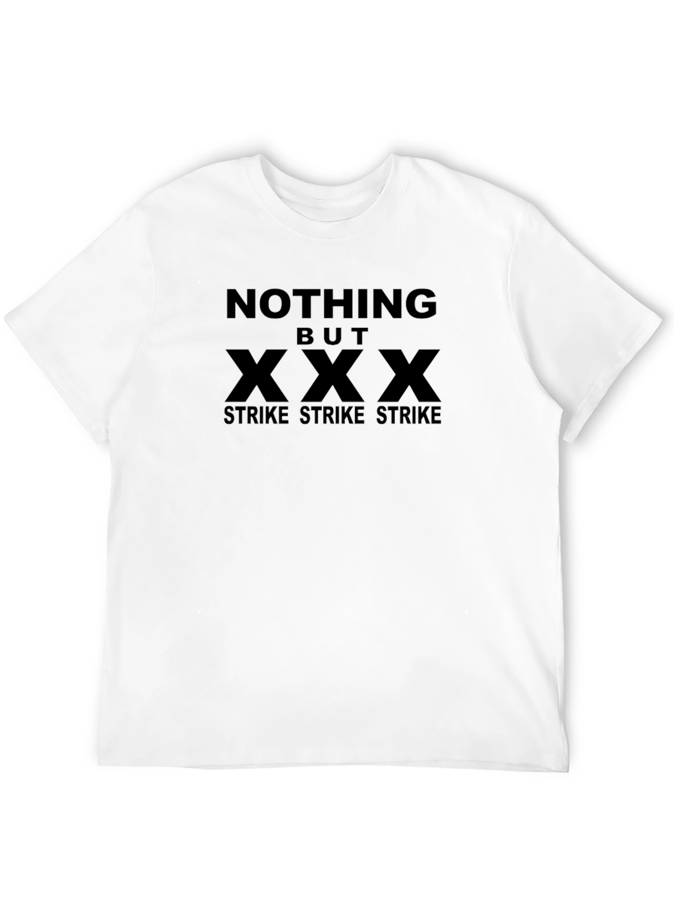 Nothing But XXX Strike T-Shirt - Mens Black Tee
