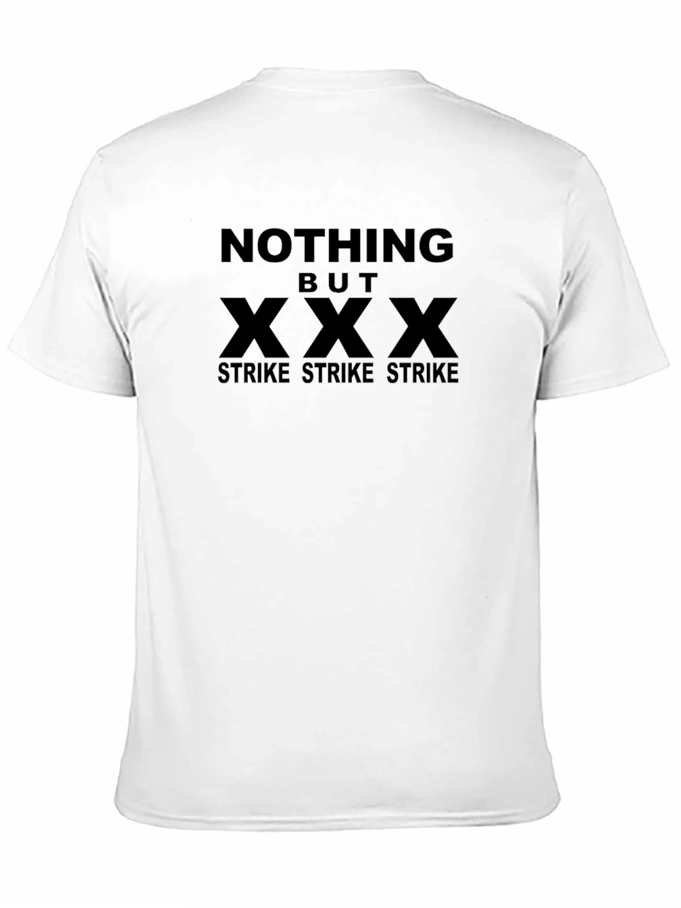 Nothing But XXX Strike T-Shirt - Mens Black Tee