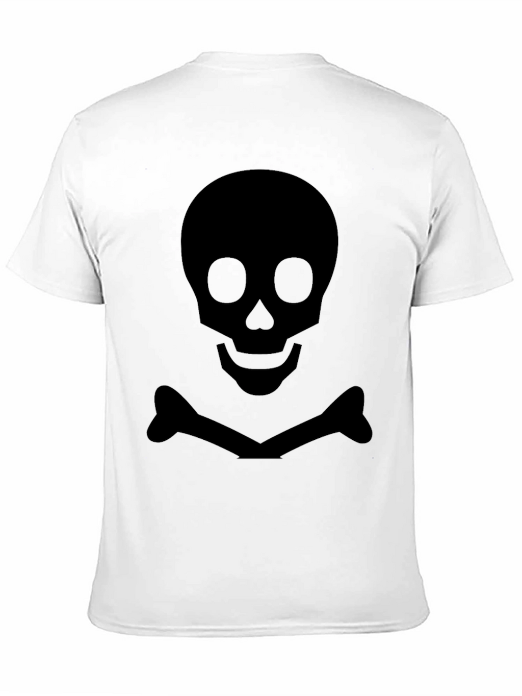 Skull & Crossbones Graphic Tee - Black