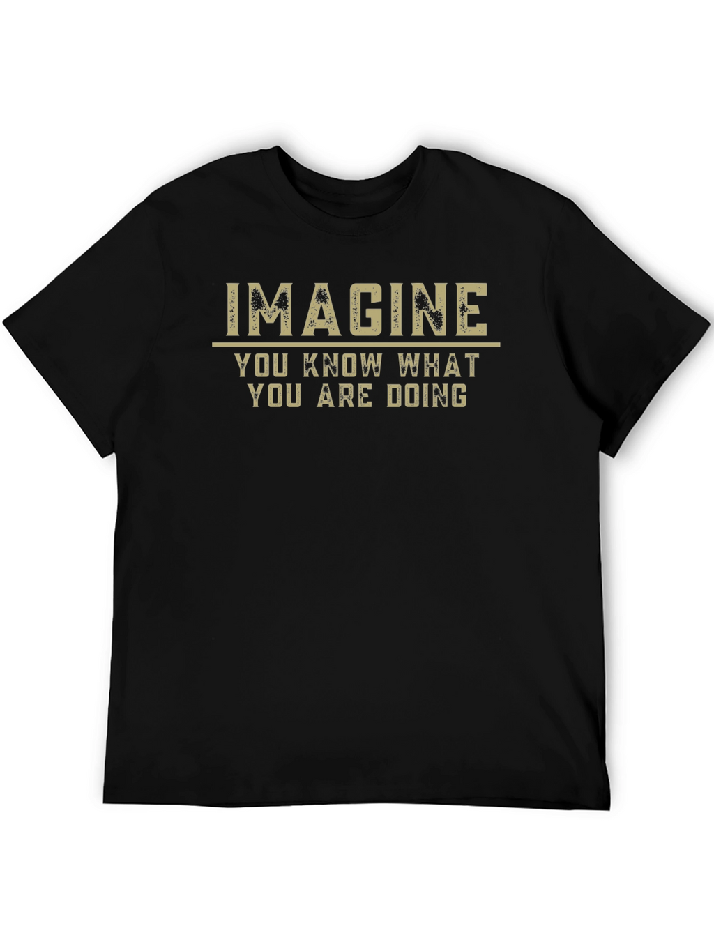 Imagine You Know What You are Doing T-Shirt