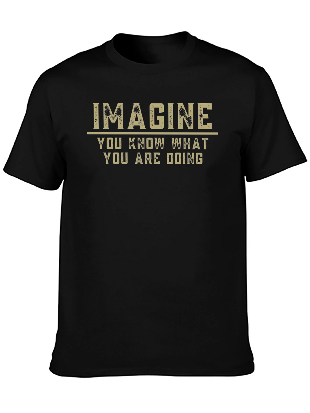 Imagine You Know What You are Doing T-Shirt