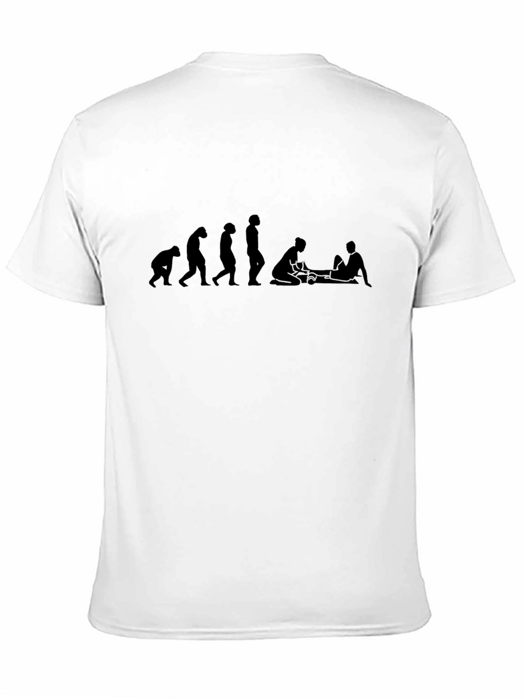 Evolution of Chiropractic Black T-Shirt