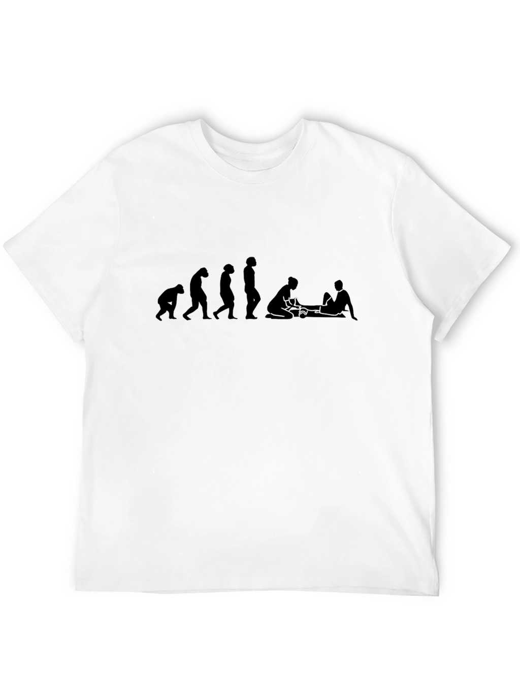 Evolution of Chiropractic Black T-Shirt