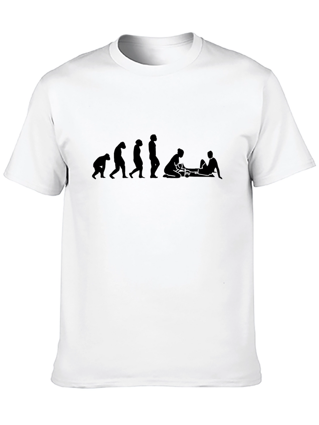 Evolution of Chiropractic Black T-Shirt