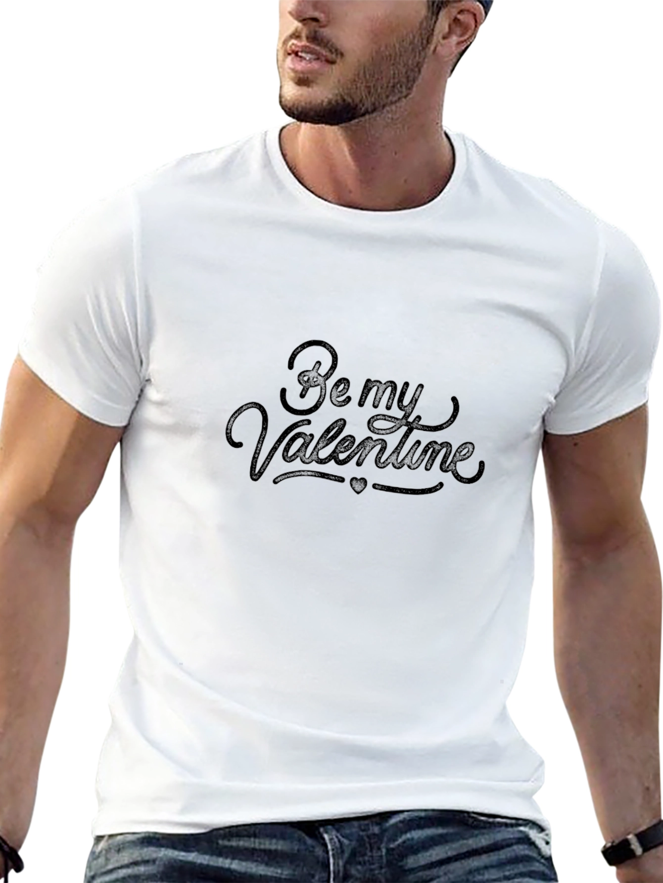 Valentines Day Black T-Shirt