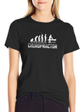 Chiropractor Evolution T-Shirt - Black