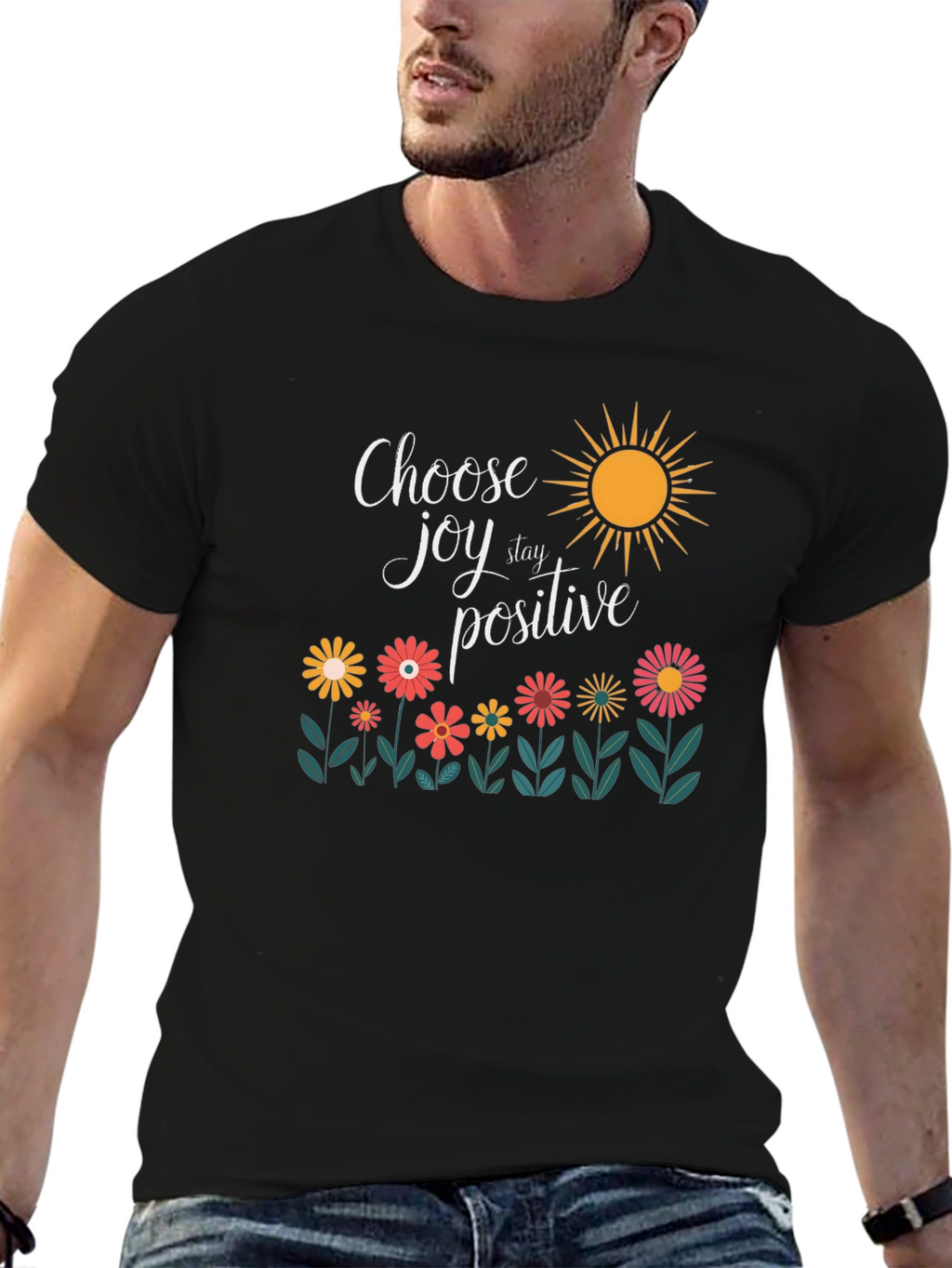 Choose Joy T-Shirt - Stay Positive