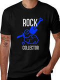 Rock Collector Graphic Tee - Hobbyist T-Shirt
