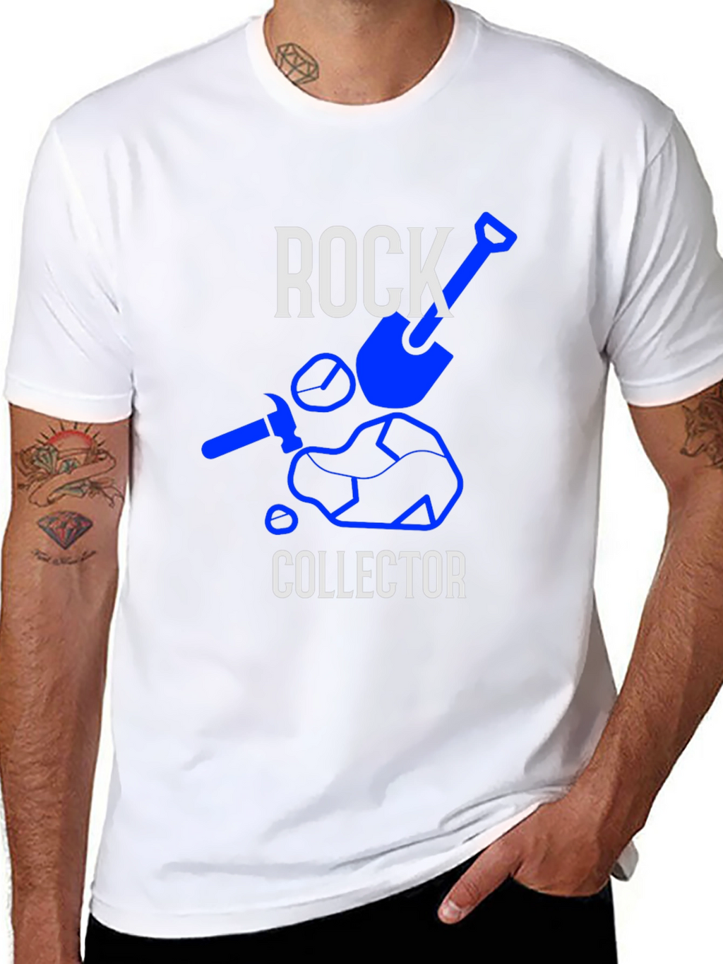 Rock Collector Graphic Tee - Hobbyist T-Shirt