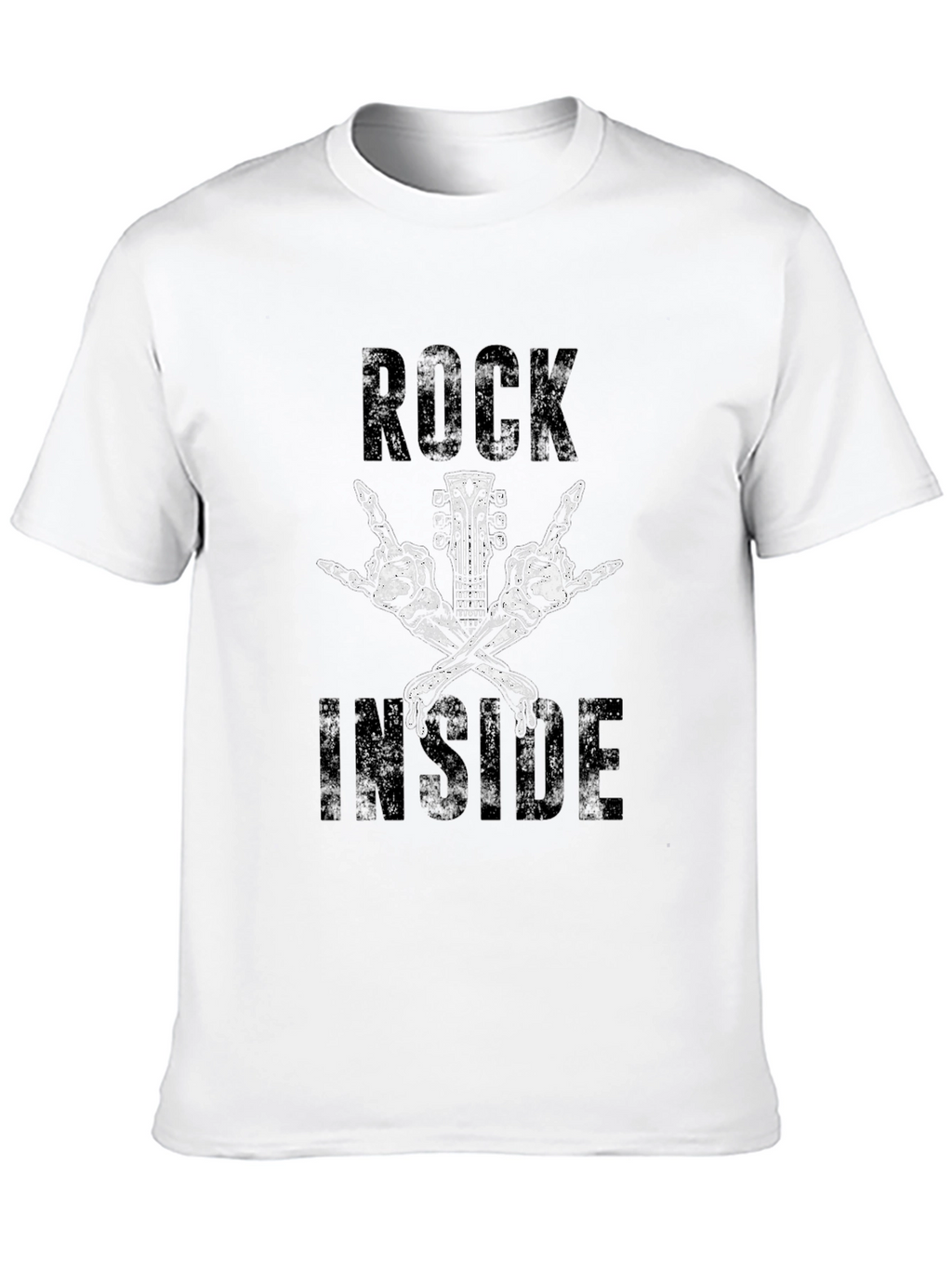 Rock Inside Graphic Tee - Black