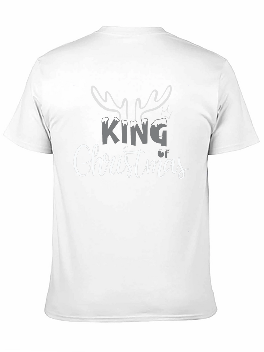 King of Christmas Black T-Shirt