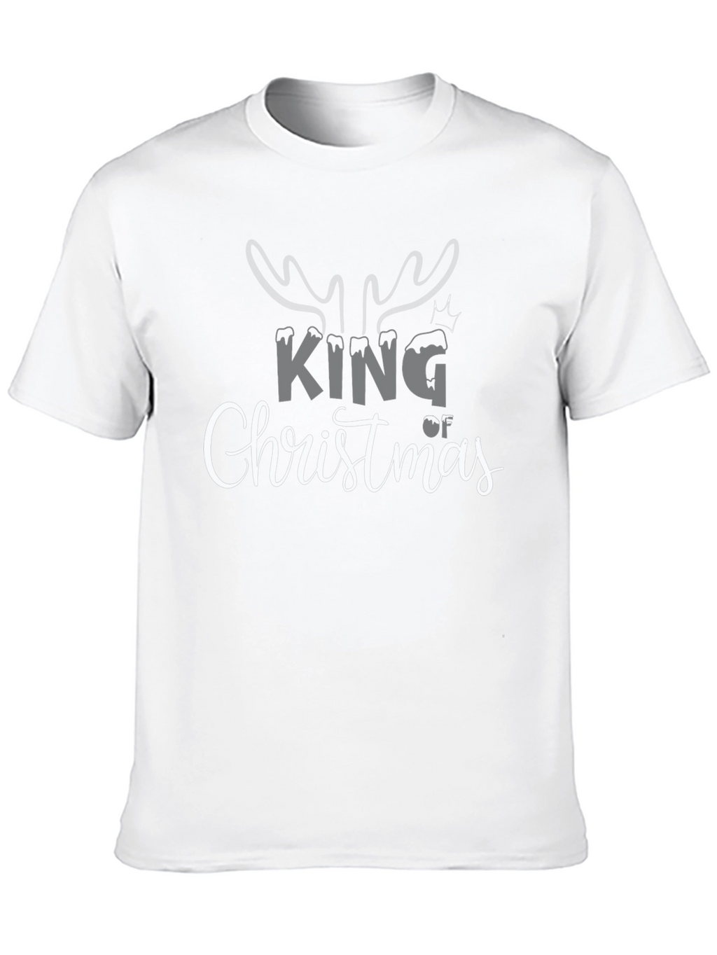 King of Christmas Black T-Shirt