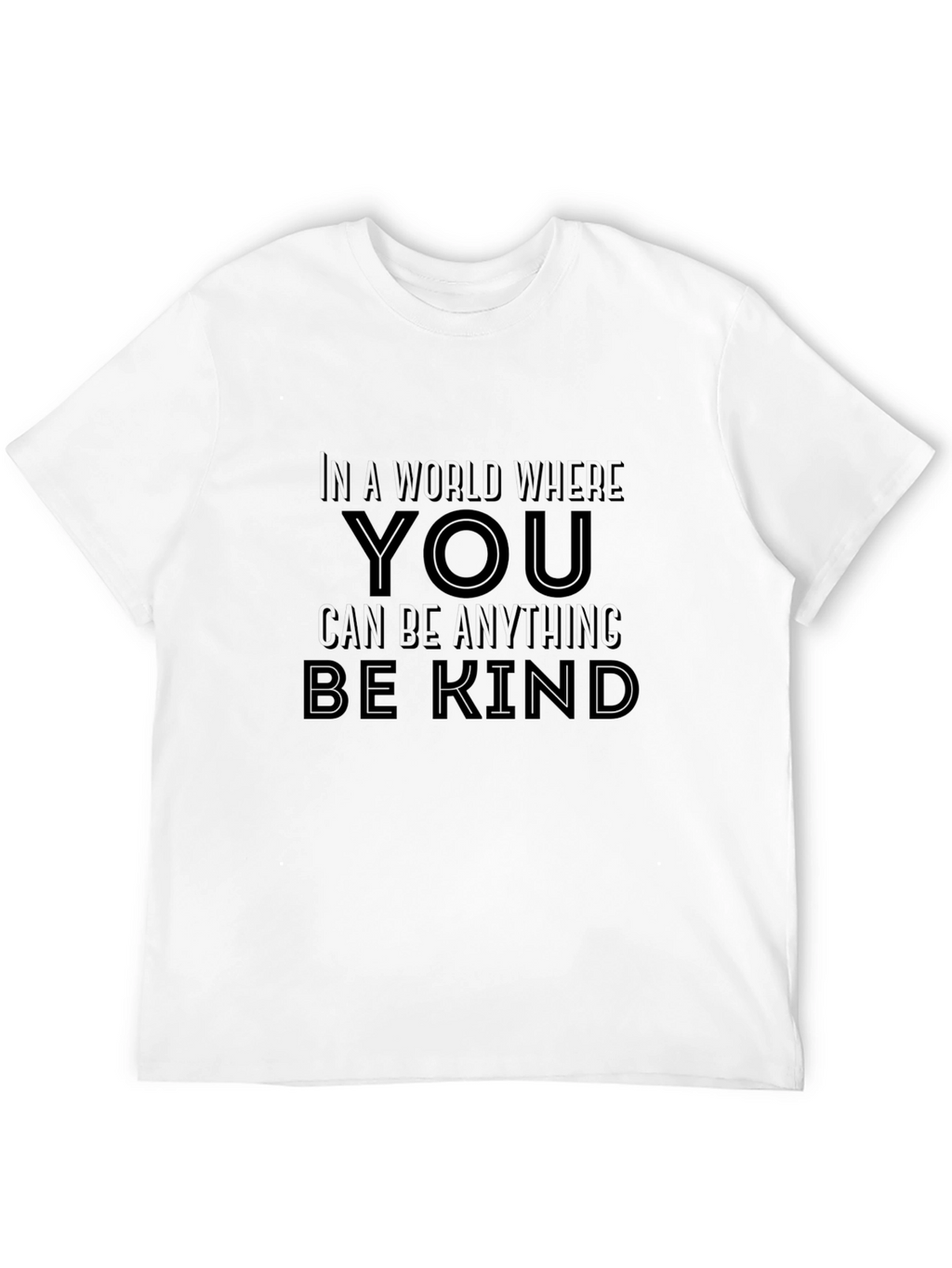 Kindness Slogan Tee - Be Kind T-Shirt