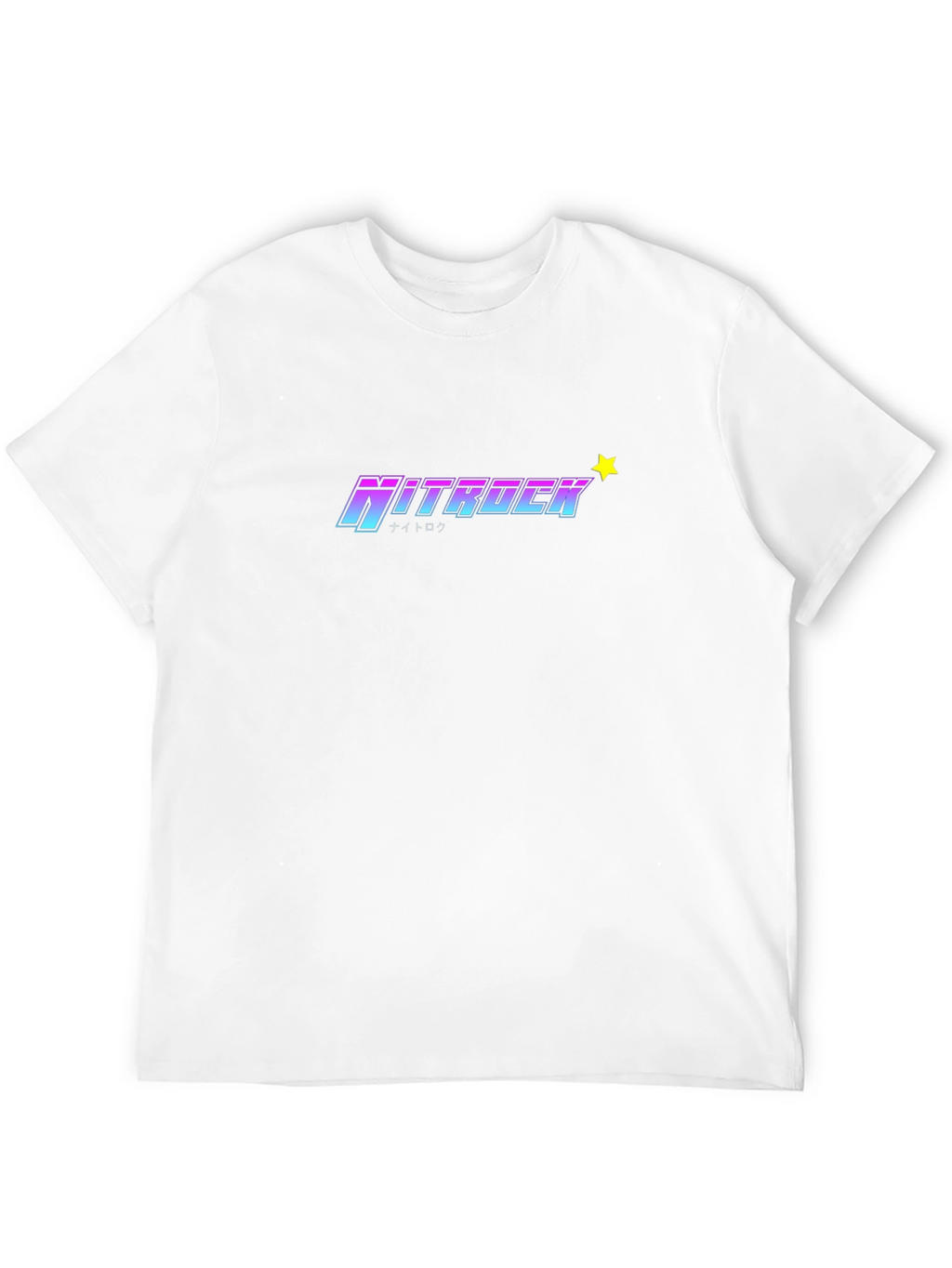 Nitrock Graphic Tee - Trendy Black T-Shirt