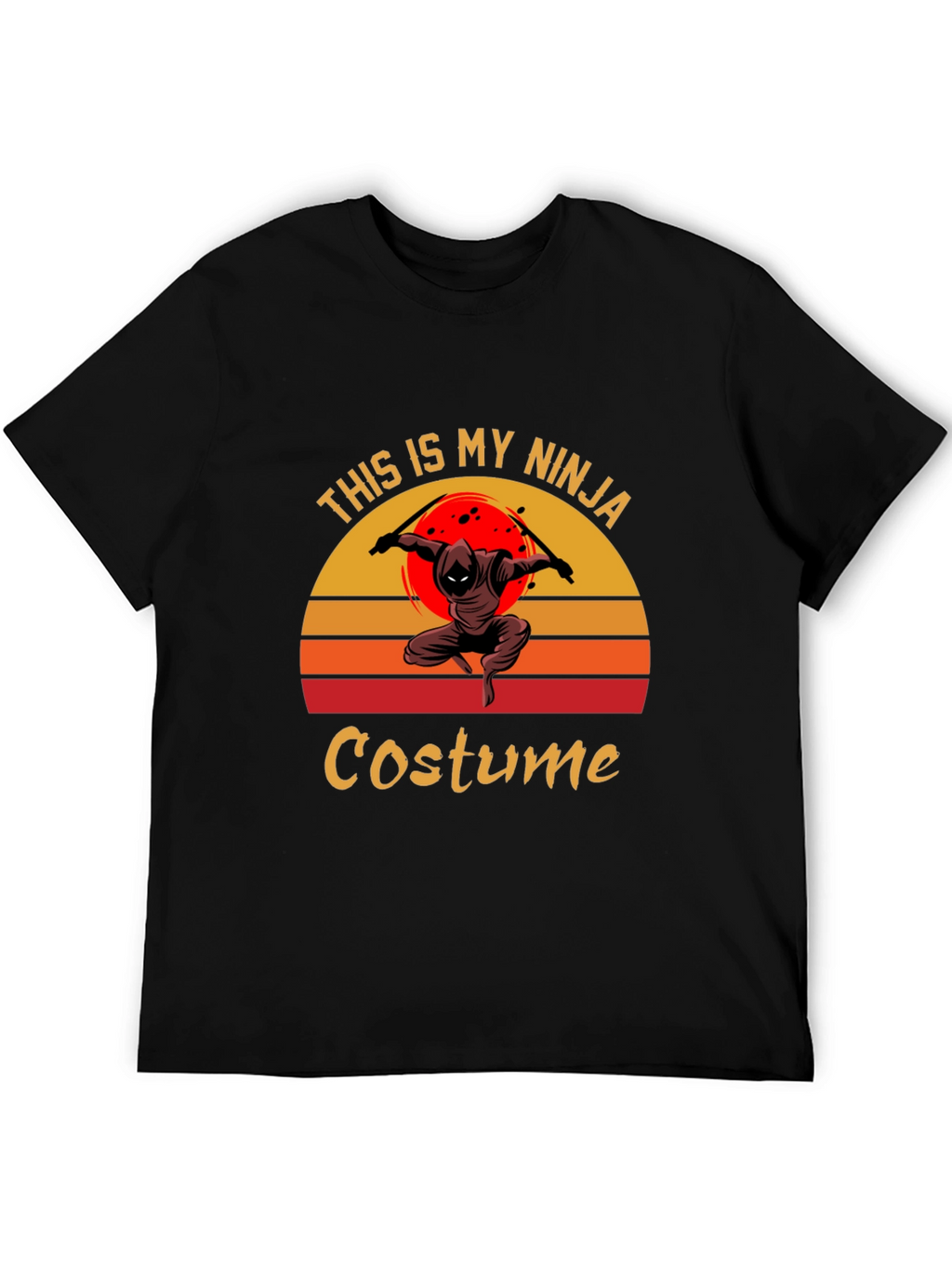 This Is My Ninja Costume Funny T-Shirt
