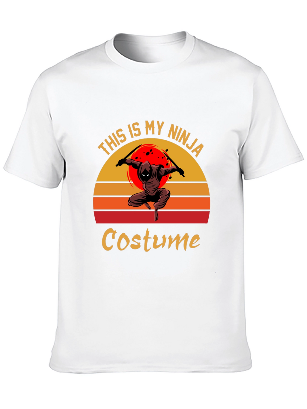 This Is My Ninja Costume Funny T-Shirt