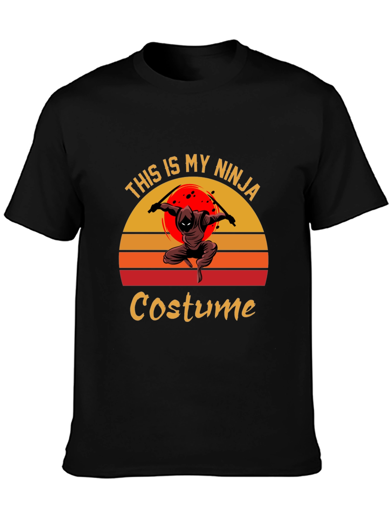 This Is My Ninja Costume Funny T-Shirt