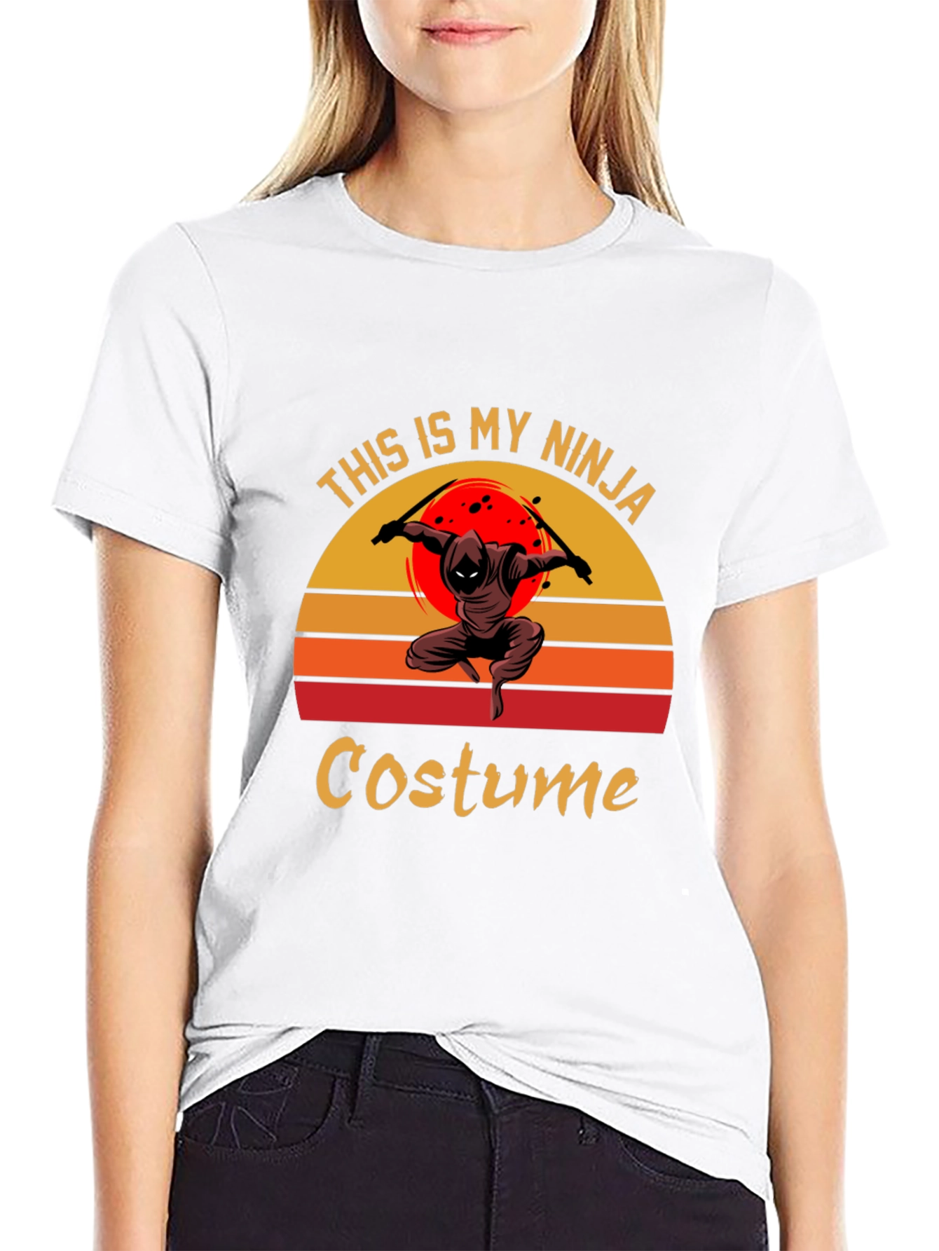 This Is My Ninja Costume Funny T-Shirt