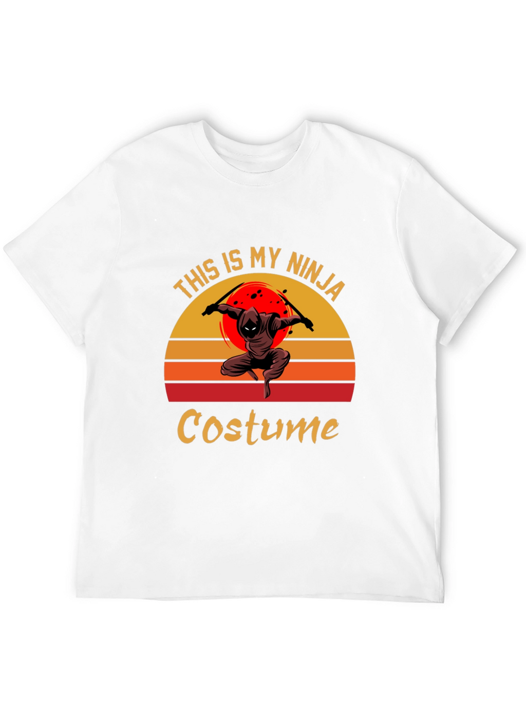 This Is My Ninja Costume Funny T-Shirt