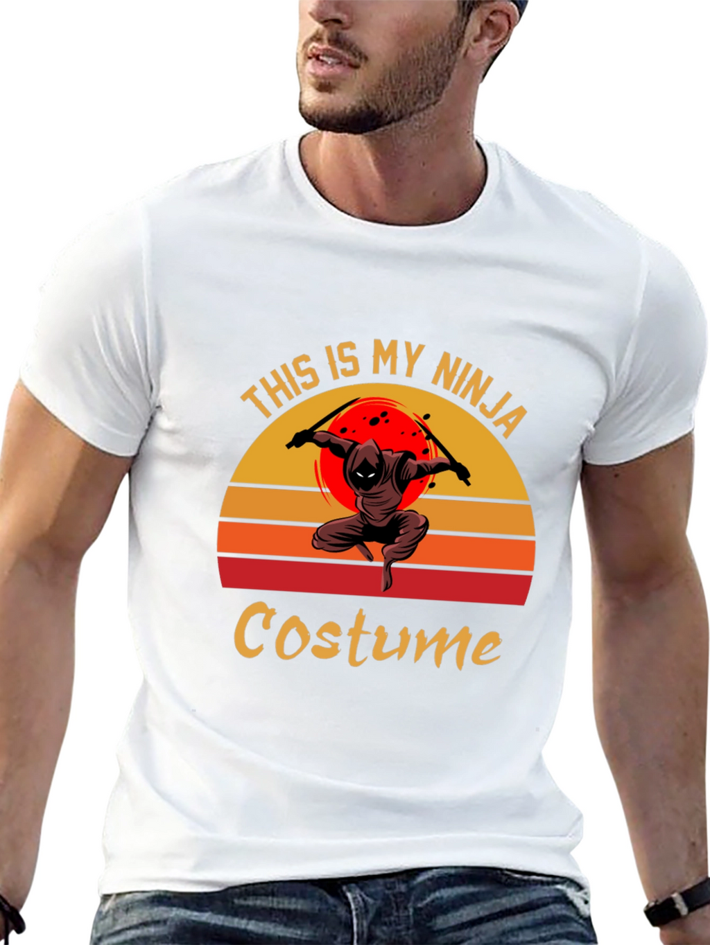 This Is My Ninja Costume Funny T-Shirt