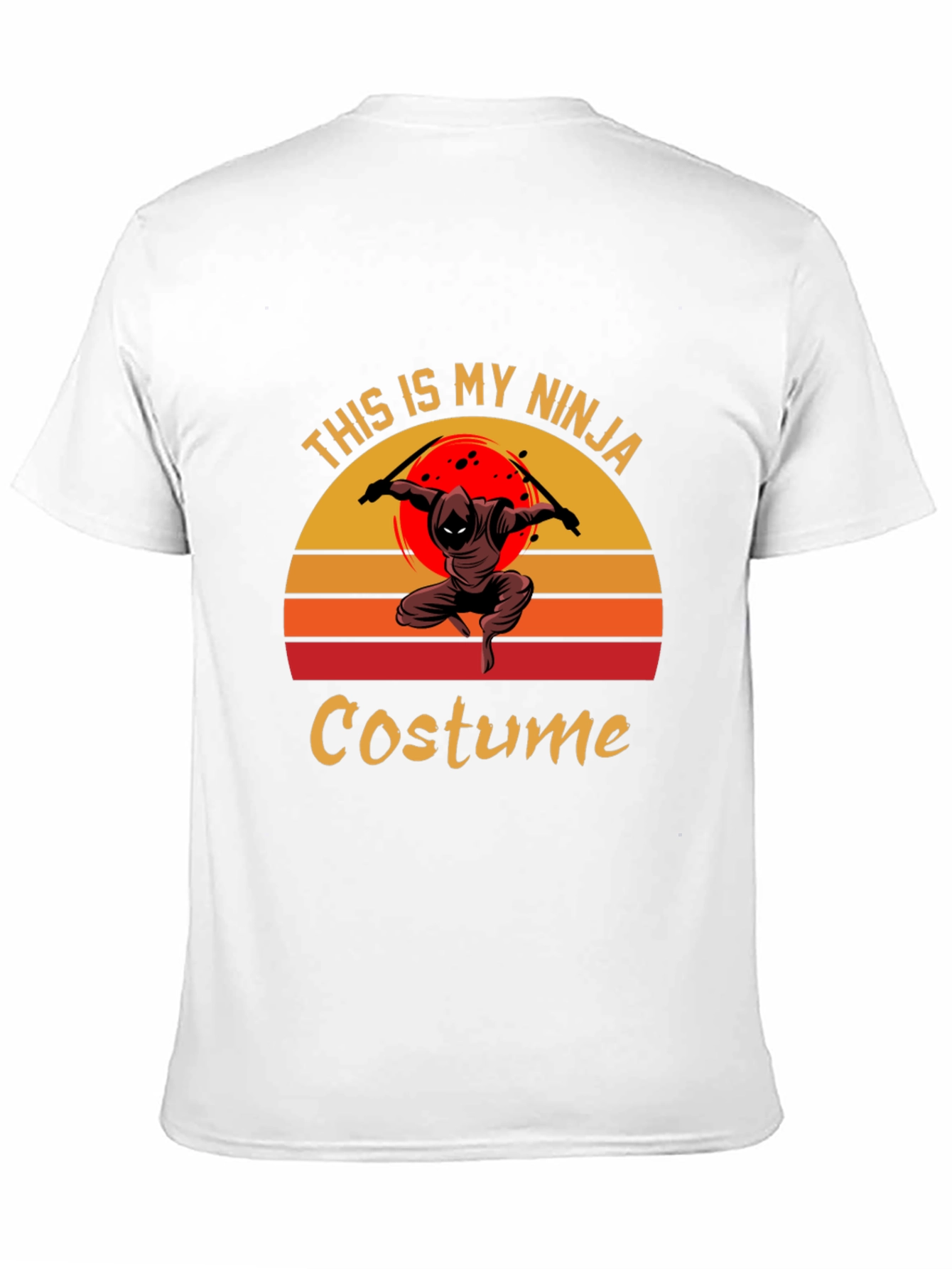 This Is My Ninja Costume Funny T-Shirt