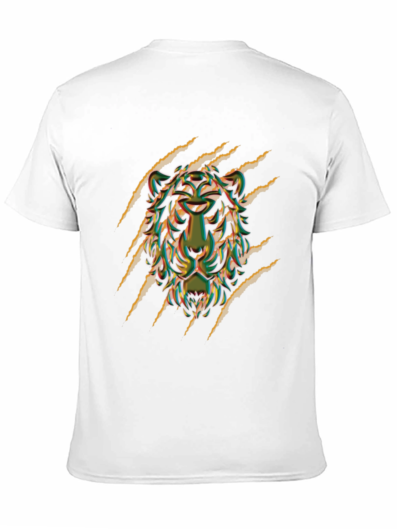 Bold Graphic Tee: Fierce Animal Design