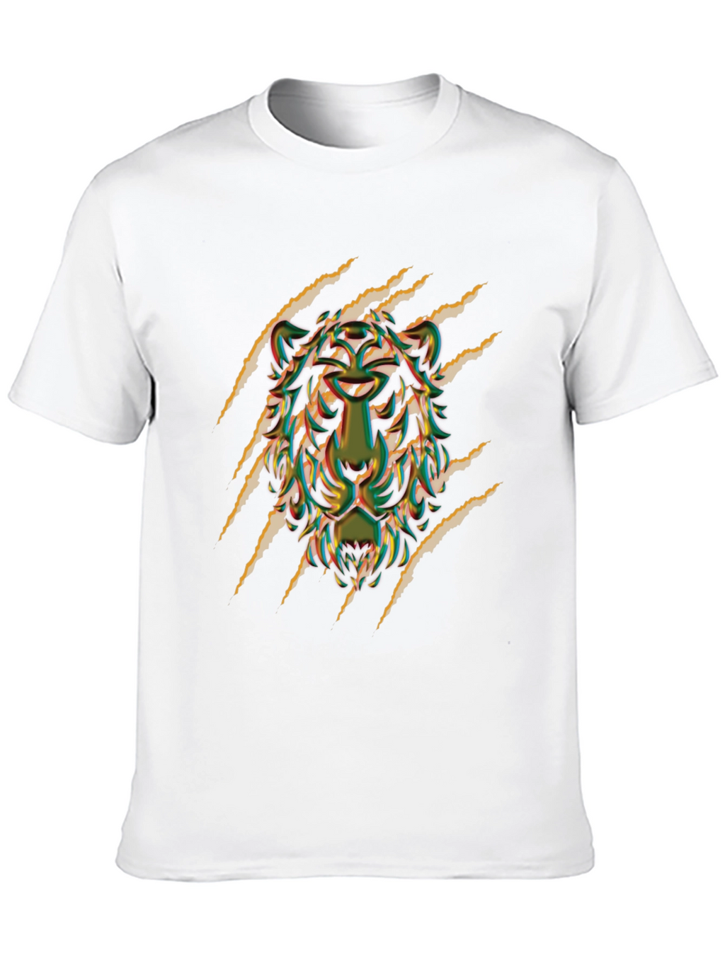 Bold Graphic Tee: Fierce Animal Design