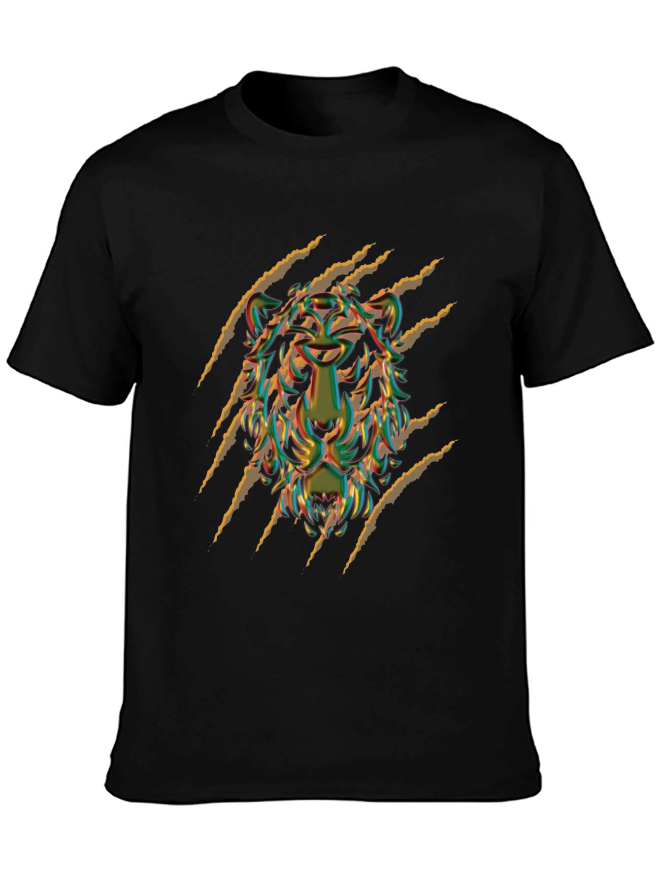 Bold Graphic Tee: Fierce Animal Design