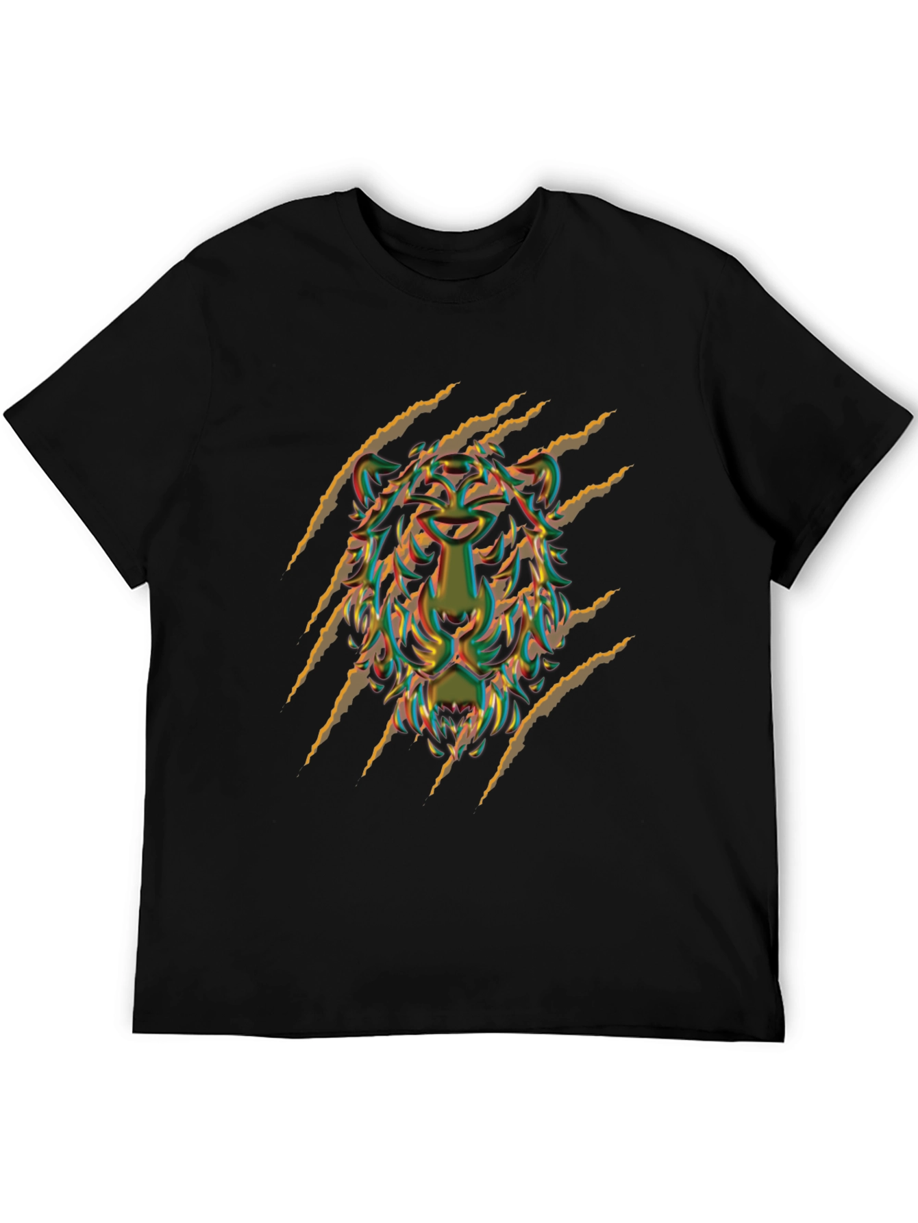 Bold Graphic Tee: Fierce Animal Design
