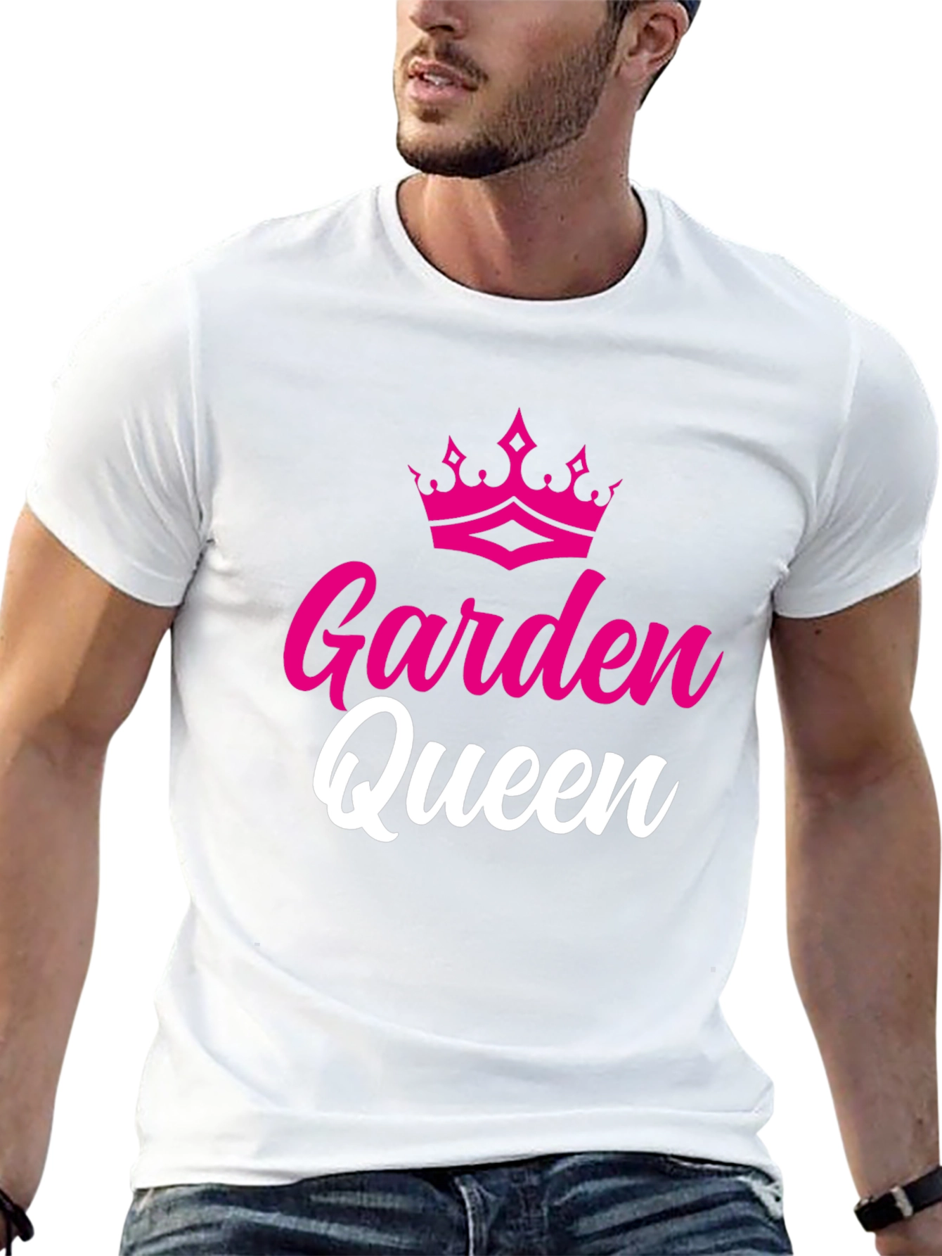 Garden Queen Graphic T-Shirt - Black