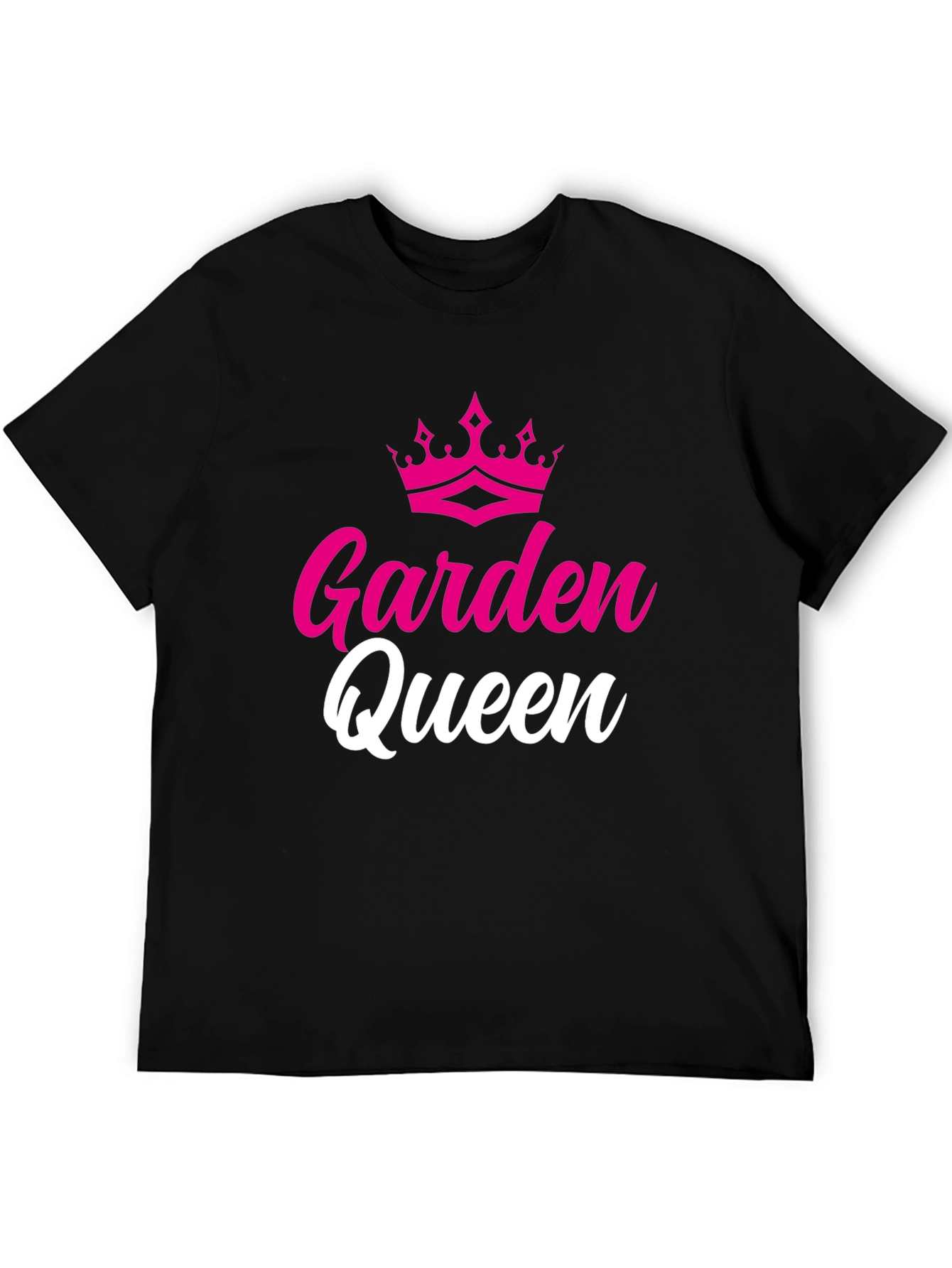 Garden Queen Graphic T-Shirt - Black