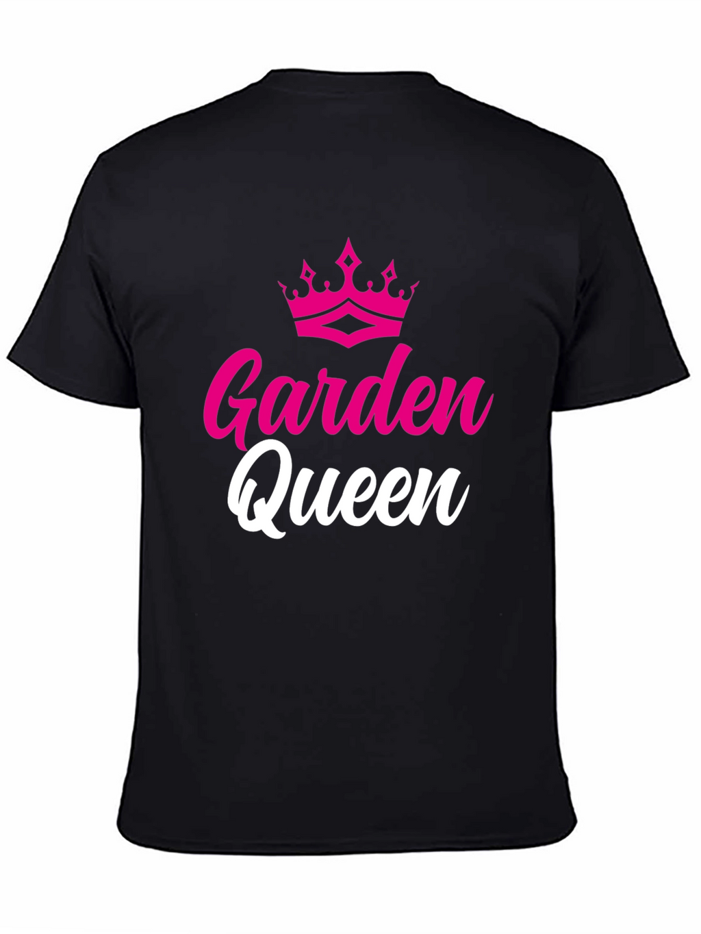 Garden Queen Graphic T-Shirt - Black