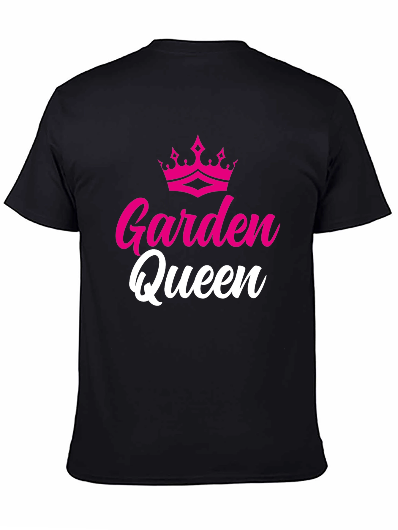Garden Queen Graphic T-Shirt - Black