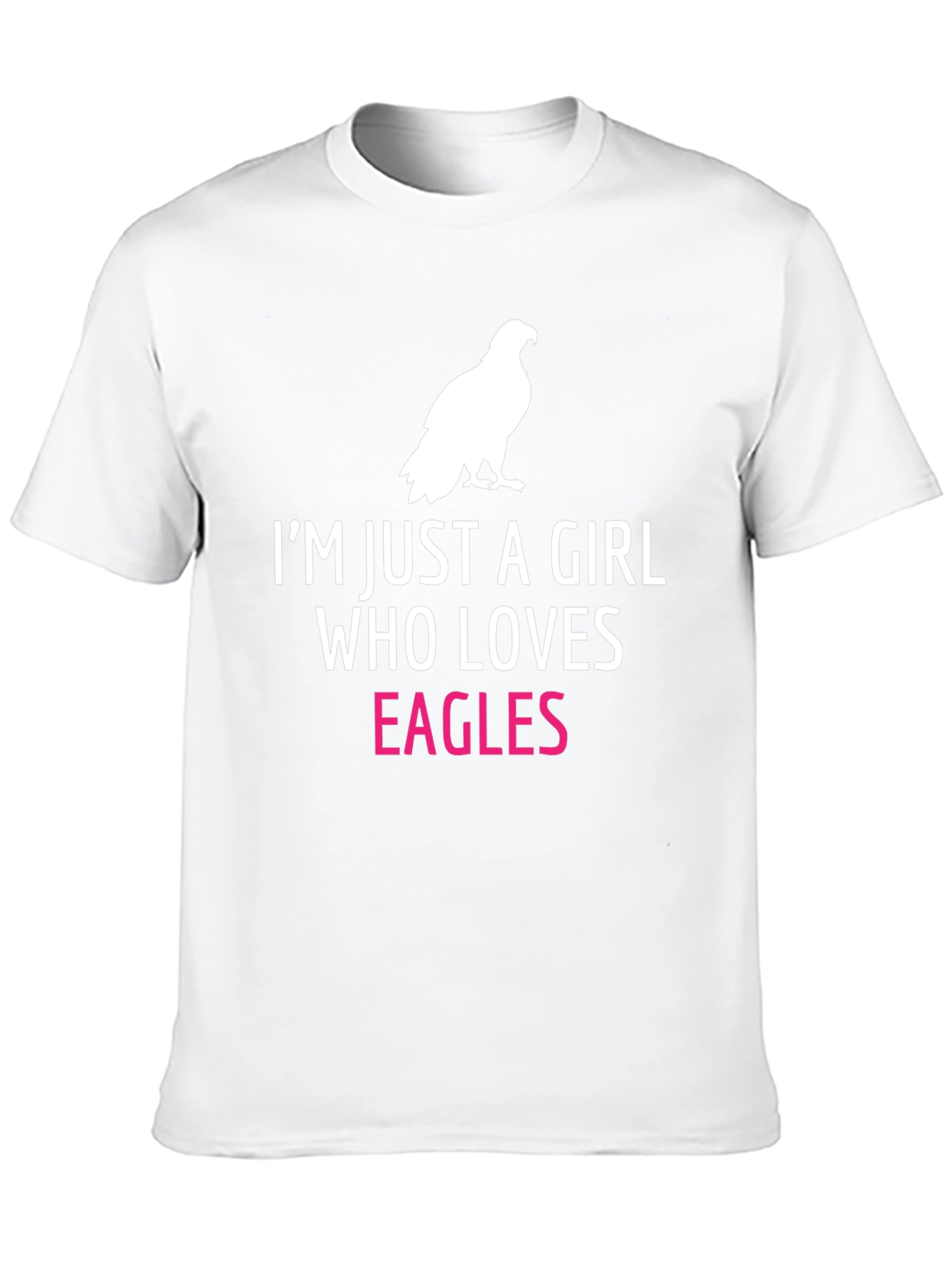 Im Just a Girl Who Loves Eagles T-Shirt