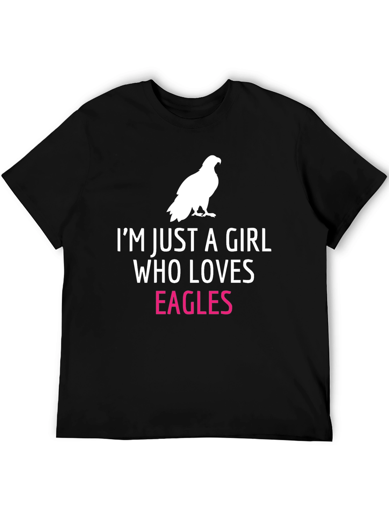 Im Just a Girl Who Loves Eagles T-Shirt