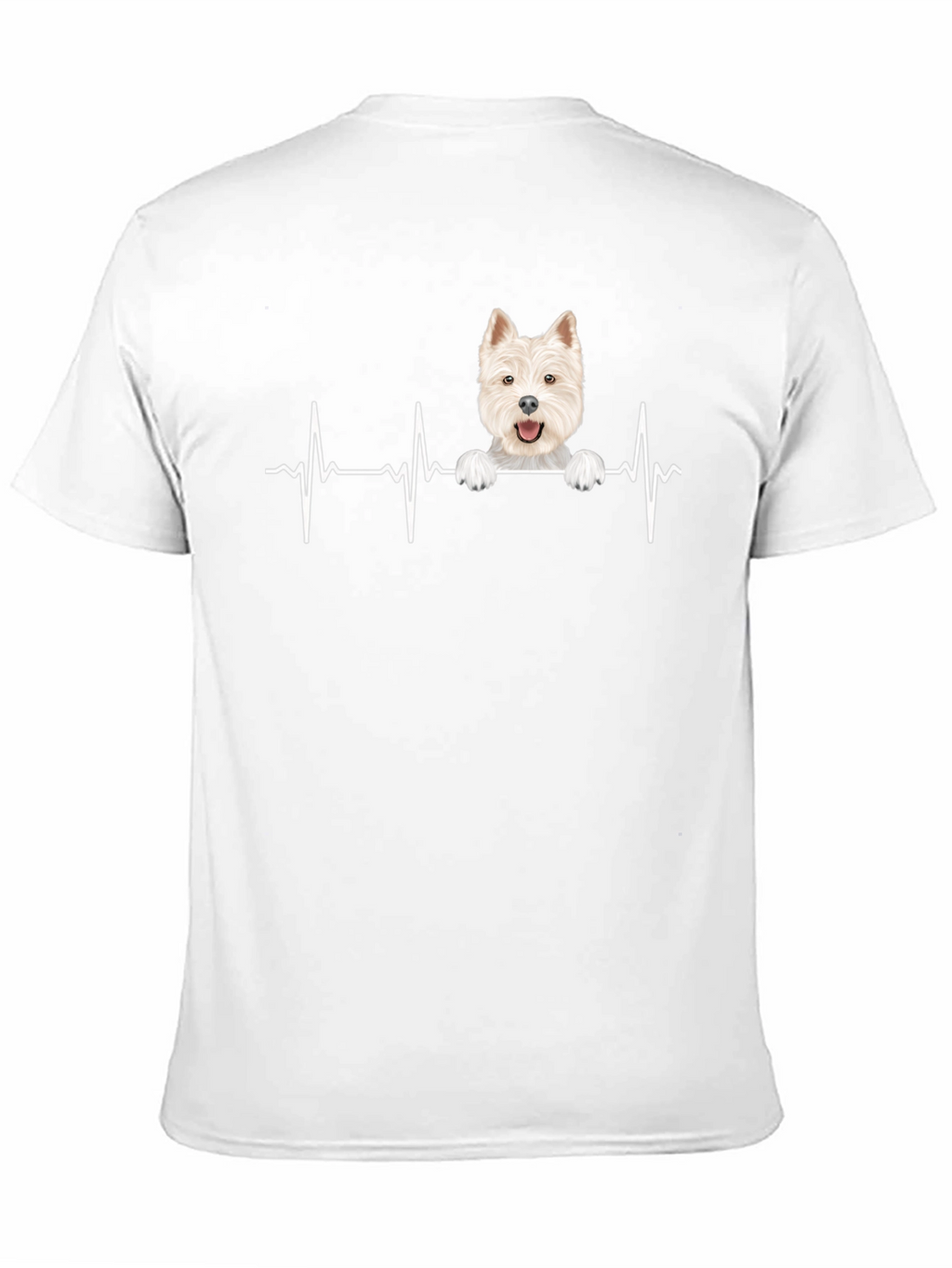 Westie Dog Heartbeat T-Shirt