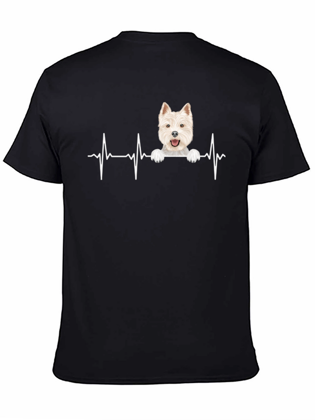 Westie Dog Heartbeat T-Shirt