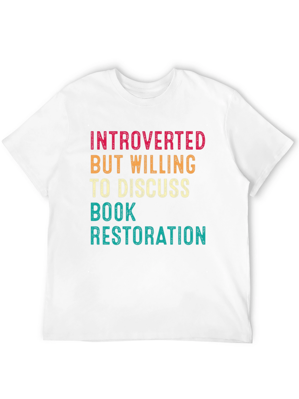 Introverted Book Restoration T-Shirt