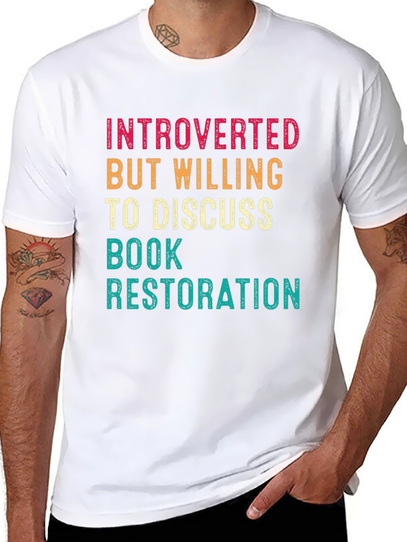 Introverted Book Restoration T-Shirt