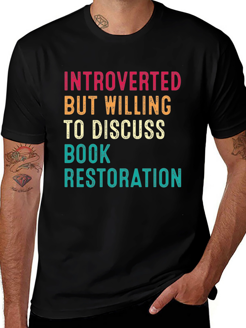 Introverted Book Restoration T-Shirt