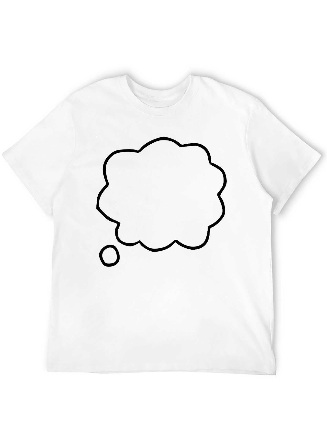 Thinking Cloud Black T-Shirt